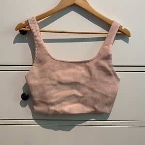 Light Pink Babaton Crop Top
